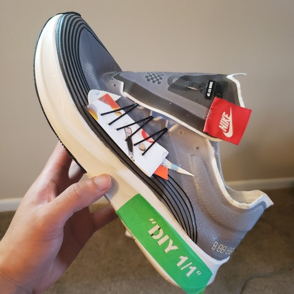 ❤ Custom Nike Zoom Fly SP OW - Picture 3 of 10